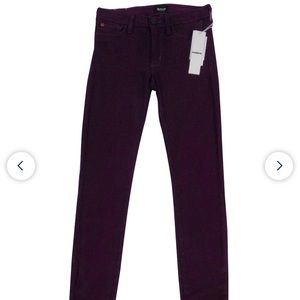 Hudson Dark Purple Jeans